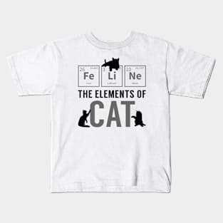 The Elements Of Cat Kids T-Shirt